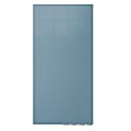 Ghent Aria Low-Profile Magnetic Glass Whiteboard, 60" x 36", Denim