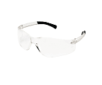 Crews BearKat Safety Glasses, Wraparound, Black Frame/Clear Lens 1 thumbnail image