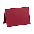 LUX Folded Cards, A6, 4 5/8" x 6 1/4", Garnet Red, Pack Of 50 1 thumbnail image
