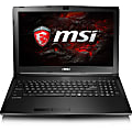 MSI GL62M 7RE-623 15.6" LCD Notebook - Intel Core i7 (7th Gen) i7-7700HQ Quad-core (4 Core) 2.80 GHz - 8 GB DDR4 SDRAM - 1 TB HDD - Windows 10 (Multi Language) - 1920 x 1080 - In-plane Switching (IPS) Technology, True Color Technology - Black 1 thumbnail image