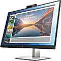 HP E24d G4 23.8" Full HD LED LCD Monitor - 16:9 - Black, Silver - 24" Class - In-plane Switching (IPS) Technology - 1920 x 1080 - 250 Nit Typical - 5 ms - 60 Hz Refresh Rate - HDMI - DisplayPort 1 thumbnail image
