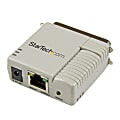 StarTech.com 1 Port 10/100 Mbps Ethernet Parallel Network Print Server 1 thumbnail image