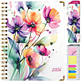2026 Excello Brands Hardcover Fashion Daily/Weekly/Monthly Planner, 8.5" x 11", Rainbow Floral November 2025 - December 2026, (FSHN-CY26-8511-53) 1 thumbnail image