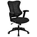 Flash Furniture Designer Mesh High-Back Swivel Chair, Black