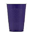 JAM PAPER Plastic Party Cups, 16 oz, Violet / Dark Purple, 20 Glasses/Pack 1 thumbnail image
