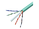 Belkin - Bulk cable - TAA Compliant - 499 ft - 0.2 in - UTP - CAT 6 - plenum, solid - pink