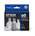 Epson® 60 DuraBrite® Ultra Black Ink Cartridge, T060120-S