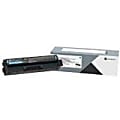 Lexmark Original High Yield Laser Toner Cartridge - Cyan - 1 Pack - 2500 Pages