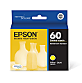 Epson® 60 DuraBrite® Ultra Yellow Ink Cartridge, T060420-S