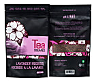 Tea Squared Lavender Rooibos Organic Loose Leaf Tea, 2.8 Oz, Carton Of 3 Bags