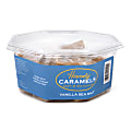 Heavenly Caramels Soft And Delicious Vanilla Sea Salt Caramels, 0.4 Oz, Tub Of 45 Pieces