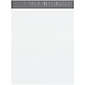 Partners Brand Poly Mailers, 14" x 17", White, Case Of 500