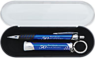 Custom Illuminated Pen & Key Chain Gift Set, Medium Point 1 thumbnail image