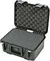 SKB Cases iSeries Protective Case With Foam, 13" x 9-1/2" x 6-1/2", Black 1 thumbnail image