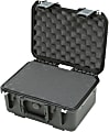 SKB Cases iSeries Protective Case With Foam, 13" x 9-1/2" x 6-1/2", Black
