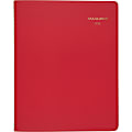 2025-2026 AT-A-GLANCE® 15-Month Monthly Planner, 9" x 11", Red, January To March, 7025013