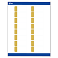 Avery® Print-To-The-Edge Labels & Sure Feed®, S00-D1N-PRWMP10, 1" x 2-5/8", Matte White, Preprinted Dipped Gold Edge Design, Pack Of 160 1 thumbnail image