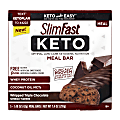 SlimFast Whipped Triple Chocolate Keto Meal Bars, 1.48 Oz, 5 Bars Per Pack, Box Of 2 Packs 