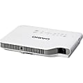 Casio Slim XJ-A257 3D Ready DLP Projector - 16:10 - White, Light Gray - 1280 x 800 - Front, Rear, Ceiling - 720p - 20000 Hour Normal ModeWXGA - 1,800:1 - 3000 lm - HDMI - USB - VGA In - Wireless LAN - 3 Year Warranty