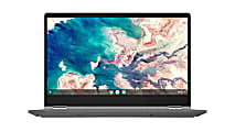 Lenovo® Flex 5 2-In-1 Chromebook, 13.3" Touch Screen, Intel® Core™ i3, 4GB Memory, 128GB Solid State Drive, Wi-Fi 6, Google™ Chrome OS, 82B8001BUX 1 thumbnail image