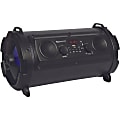 IQ Sound IQ-1525BT Portable Bluetooth Speaker System - 16 W RMS - Black - 100 Hz to 20 kHz - Battery Rechargeable - USB 1 thumbnail image