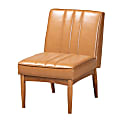 Baxton Studio Daymond Dining Chair, Tan/Walnut Brown 1 thumbnail image