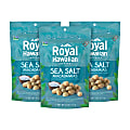 Royal Hawaiian Sea Salt Macadamias, 4 Oz, Pack Of 3 Bags