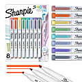 Sharpie® S-Note Duo Dual-Tipped Creative Markers, Bullet/Chisel Point, Assorted Colors, Pack Of 8 Markers