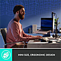 Logitech MX Mechanical Mini Wireless Illuminated Keyboard, Tactile Quiet Switches, Backlit, Bluetooth, US - 920010550 1 thumbnail image