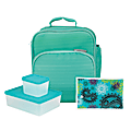 Bentology 4-Piece Lunch Kit, Turquoise