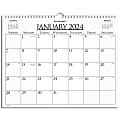 2024 AT-A-GLANCE® Business Monthly Wall Calendar, 15" x 12", January to December 2024, 997-1