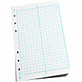 Rite in the Rain® All-Weather Loose-Leaf Copy Paper, Level Grid, 4 5/8" x 7", 500 Sheets Per Case, 0.54 Lb, 85 Brightness, Case Of 5 Reams
