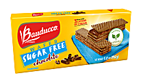 Bauducco Foods SUGAR FREE CHOCOLATE WAFERS, CASE OF 18-5 oz.