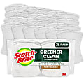 Scotch-Brite Greener Zero Scratch Sponges, 24 pack-Scrubbing Sponges, 100% Recycled, Great For Washing Dishes and Cleaning Kitchen 1 thumbnail image