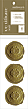 Southworth® Award/Certificate Seals, Gold, Pack Of 15 1 thumbnail image