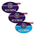 Custom Printed 1, 2 or 3 Color Window Cling Decal, 2" x 3" Oval, Box of 250 1 thumbnail image