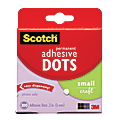Scotch® Permanent Adhesive Dots, Small Craft, Pack Of 300 1 thumbnail image