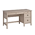 Sauder® East Adara 54"W Single-Pedestal Computer Desk With File Drawer, Cascade Oak