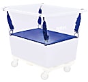 Royal Basket Trucks 16 BU Poly Spring Lift, Blue 1 thumbnail image