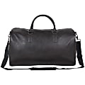 Kenneth Cole Reaction Vegan Leather Single-Compartment Carry-On Bag, 12"H x 20"W x 9"D, Distressed Brown 1 thumbnail image