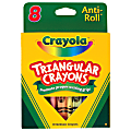 Crayola® Triangular Crayons, Box Of 8
