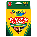Crayola® Triangular Crayons, Box Of 8 1 thumbnail image