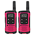 Motorola Talkabout T107 Two-Way Radio, Pink 