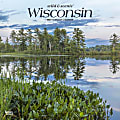 2024 Brown Trout Monthly Square Wall Calendar, 12" x 12", Wisconsin Wild & Scenic, January To December 1 thumbnail image