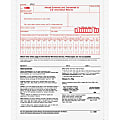 TOPS 1096 Tax Form Carbonless Copy, 8 1/2" x 11", 2-Part, White, Pack Of 10 1 thumbnail image