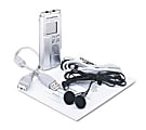 Olympus® WS-100 Windows Media Player Digital Recorder, Silver 1 thumbnail image
