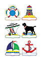 Barker Creek® Accents, Double-Sided, Chevron Nautical, Pack Of 36 1 thumbnail image