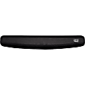 Adesso Memory Foam Keyboard Wrist Rest - 0.88" x 3.25" Dimension - Black - Rubber, Fiber, Memory Foam - Anti-slip