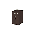 Bush Business Furniture Easy Office 20"D Vertical 3-Drawer Mobile File Cabinet, Mocha Cherry, Delivery 1 thumbnail image