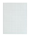 TOPS™ Cross-Section Graphing Pad, 8 1/2" x 11", Quadrille Ruled, 100 Pages (50 Sheets), White